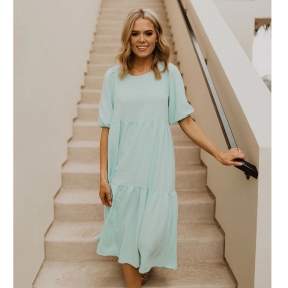 NWT NVIU Ariel Midi Dress - Picture 1 of 12